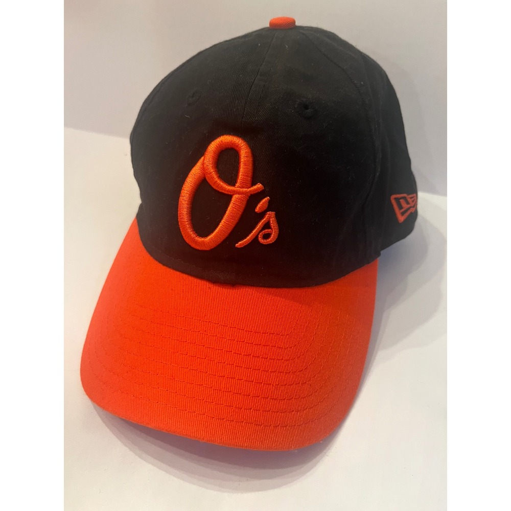 New Era 49FORTY Baltimore Orioles MLB Hat Black Orange X-Large Fitted Cap